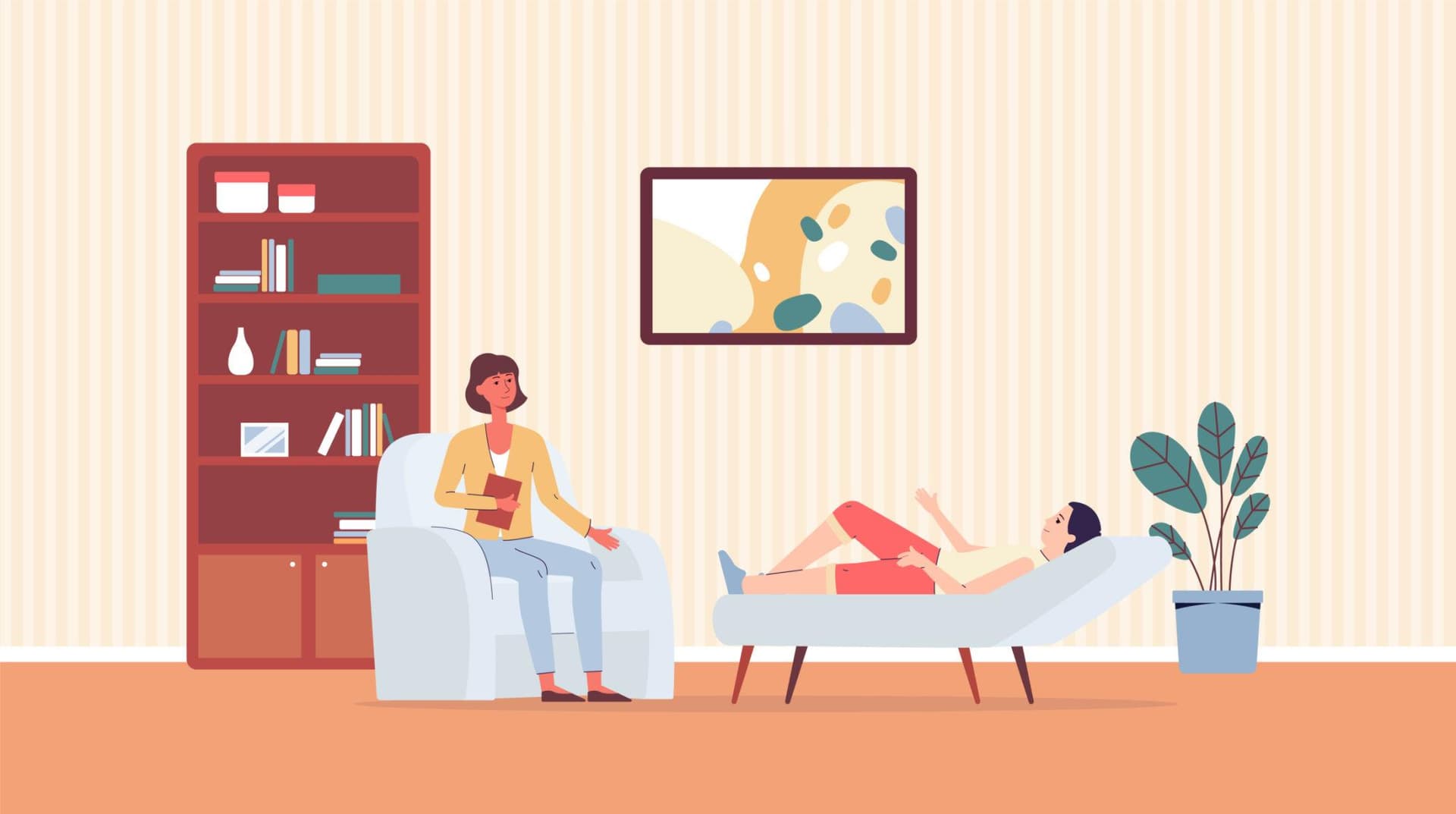 Psychoeducation handouts laid out as polished clinician-ready resources