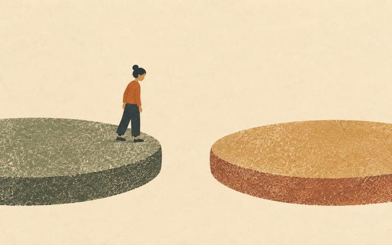Continuity gap visualisation where responsibility is offered but not yet accepted