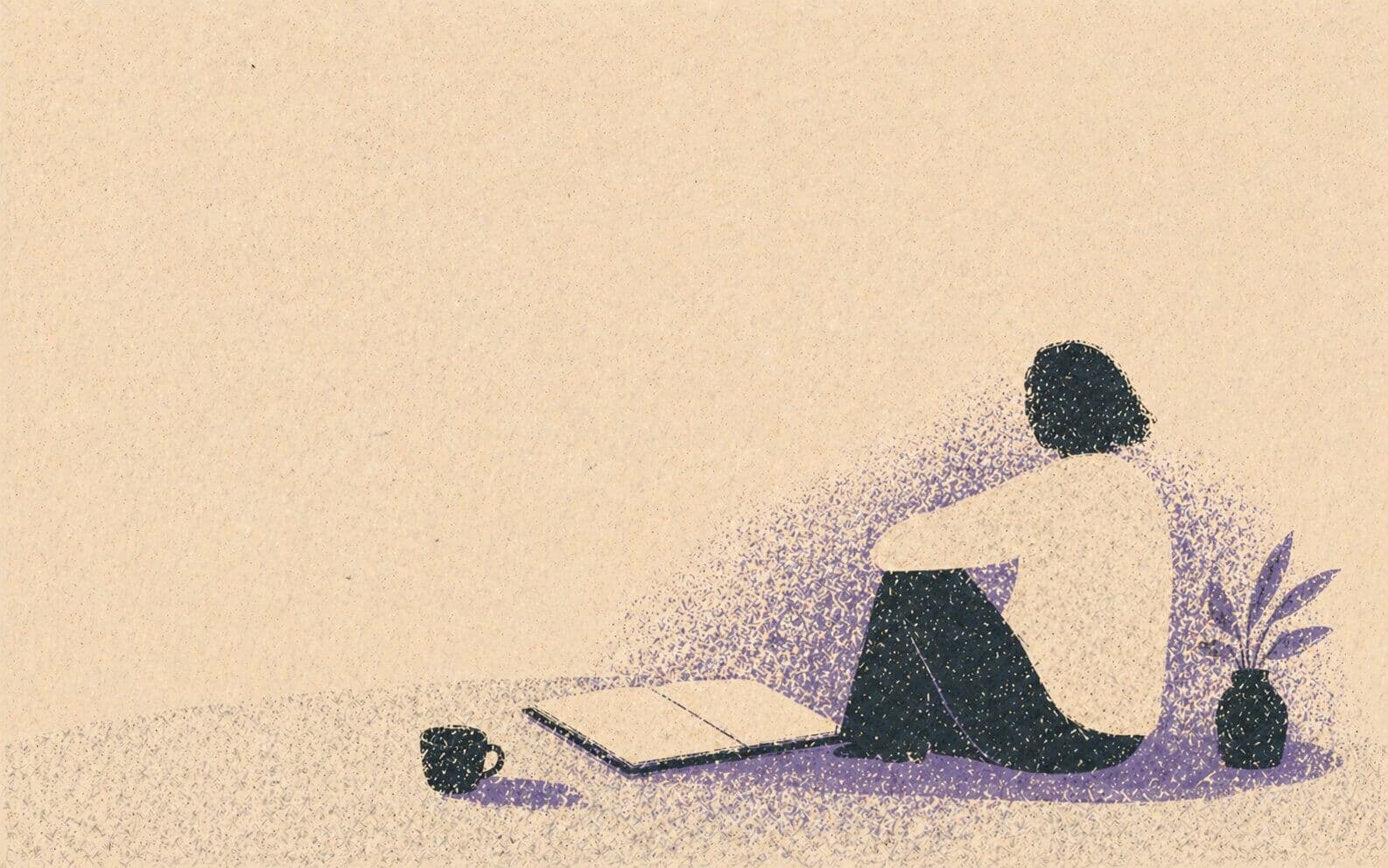 Clinician reviewing documentation for neuroaffirming practice