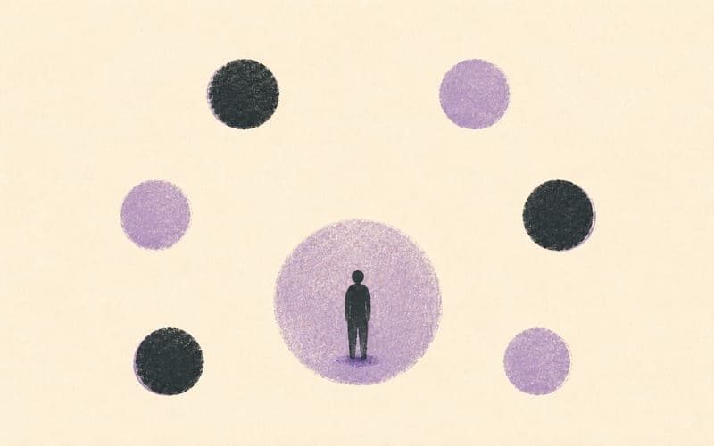 Anchor points illustration representing concrete self-protective decisions