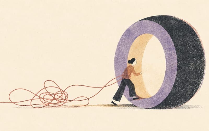 A psychologist pulled toward a rescue posture, with the practical task becoming the dominant role dynamic