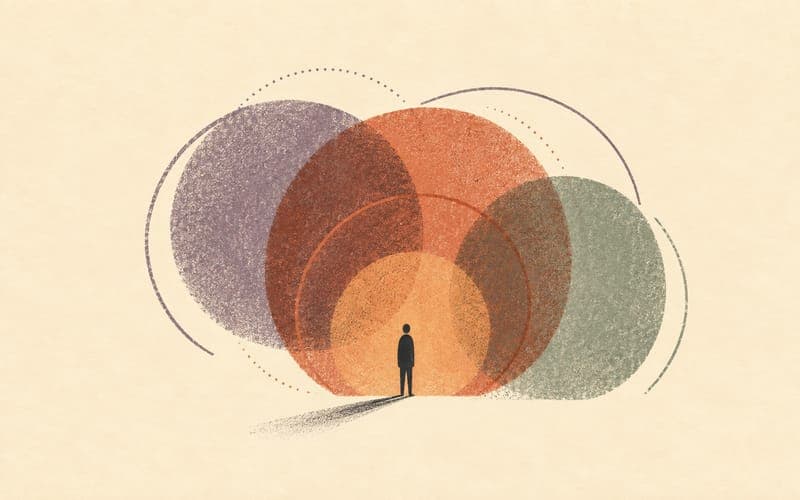 A nervous system learning danger from overlapping workplace, supervision and clinical cues.