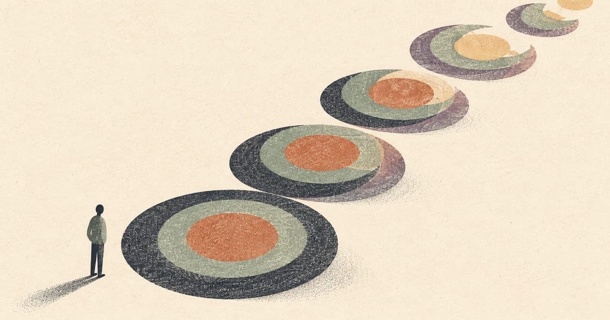 A psychologist noticing concentric ethical boundaries gradually drifting out of alignment