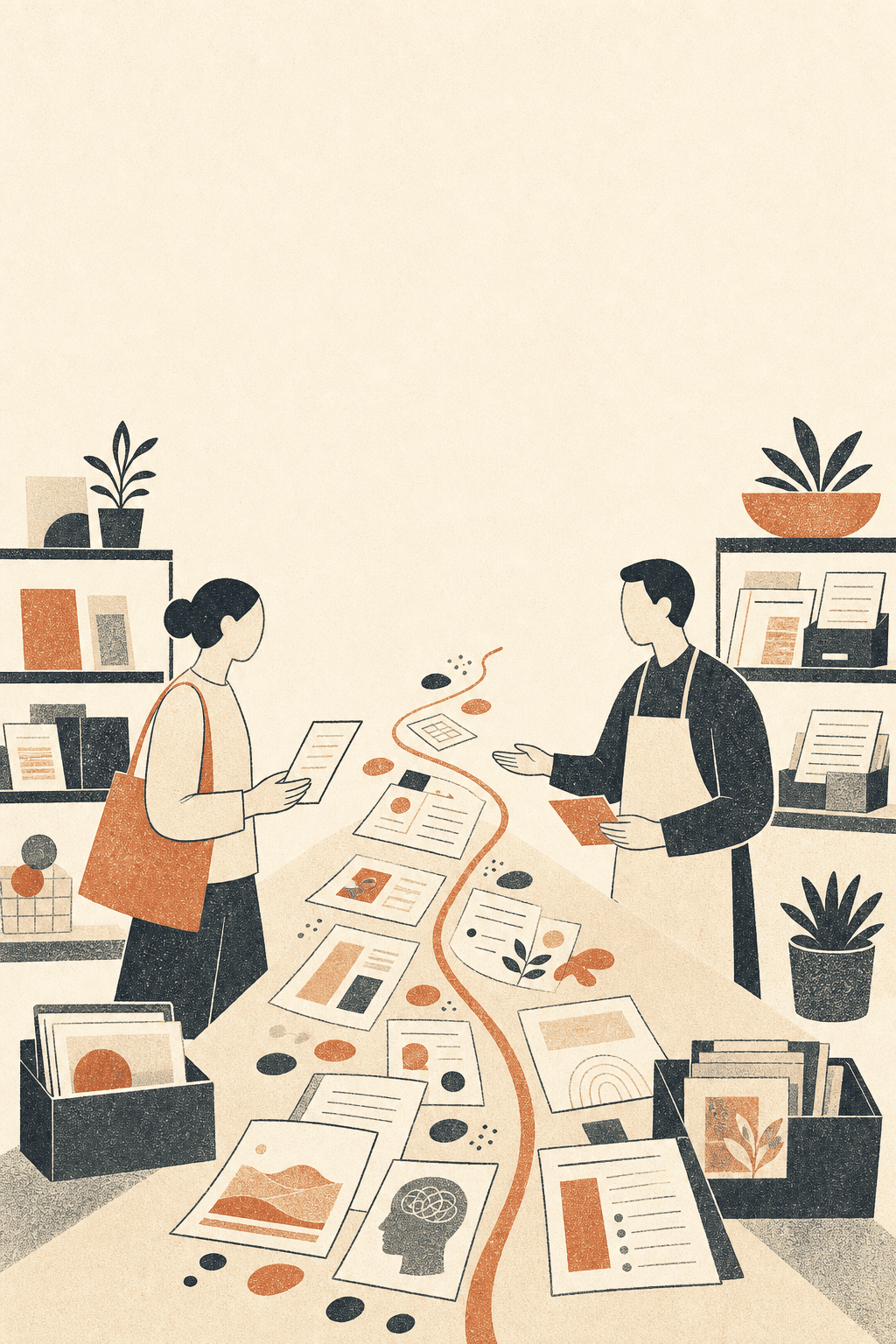 PsychVault marketplace illustration