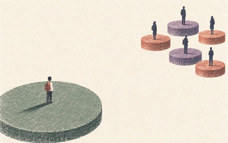 A student who has reached the eligibility threshold looking toward a separate competitive selection field