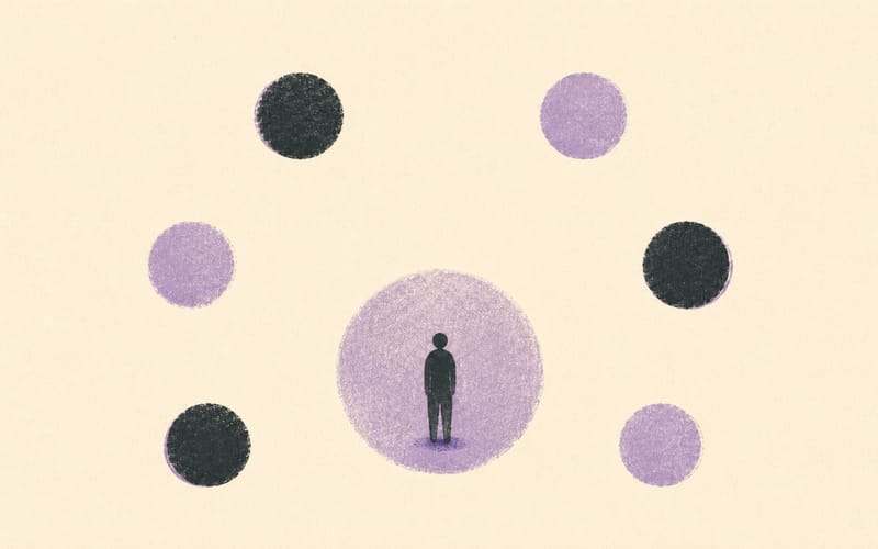 Anchor points illustration representing concrete self-protective decisions