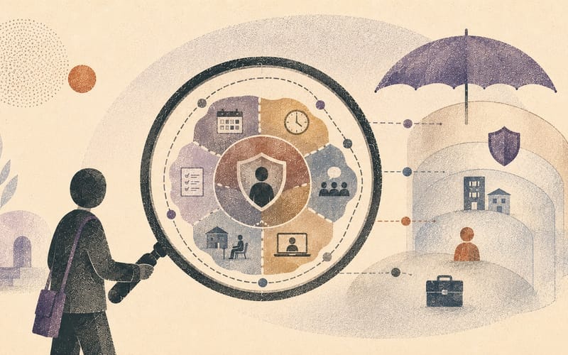 Layered view of policy wording, limits, exclusions, and practical response support