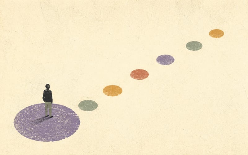 The first 48 hours after receiving a notification shown as six practical actions around a calm practitioner, Risograph editorial illustration in deep charcoal, warm cream and amber, documents, phone, calendar, records and support contacts, no text, no logos